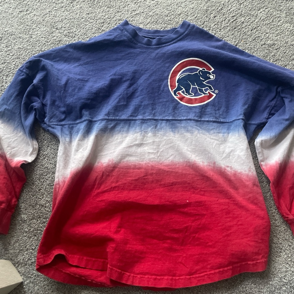 Fanatics Chicago cubs World Series champions Sleeve Tee